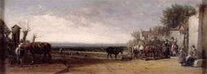 The Inn Door near Gravesend by Augustus Wall Callcott